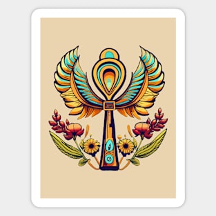 Ankh-ward Antics Magnet